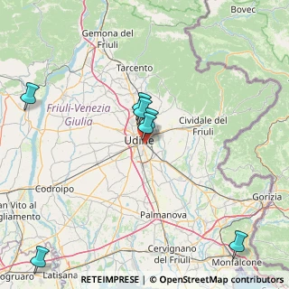 Mappa Via Pradamano, 33100 Udine UD, Italia (33.95167)