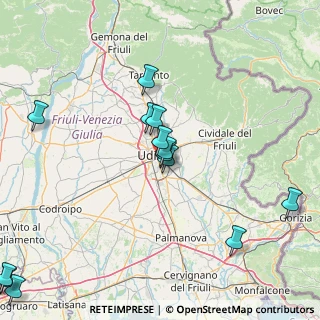 Mappa Via Pradamano, 33100 Udine UD, Italia (19.18385)