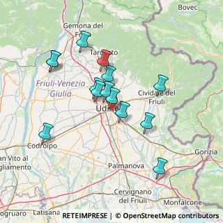 Mappa Via Pradamano, 33100 Udine UD, Italia (12.90143)