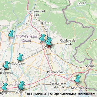 Mappa Via Giovanni Battista Grassi, 33100 Udine UD, Italia (20.5775)