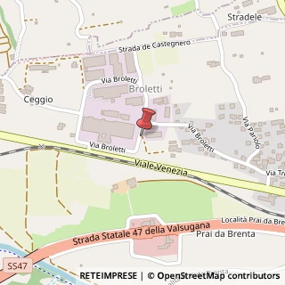 Mappa Via Broletti, 9, 38050 Castelnuovo, Trento (Trentino-Alto Adige)