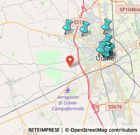 Mappa 33037 Pasian di Prato UD, Italia (3.99)