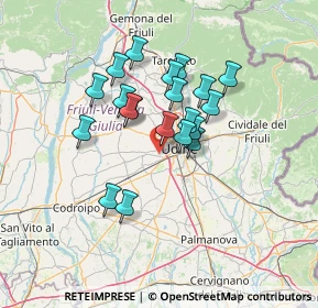 Mappa 33037 Pasian di Prato UD, Italia (10.824)