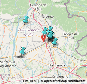 Mappa 33037 Pasian di Prato UD, Italia (7.01818)