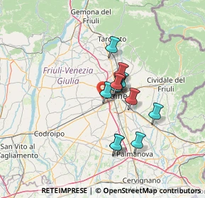 Mappa 33037 Pasian di Prato UD, Italia (9.54917)