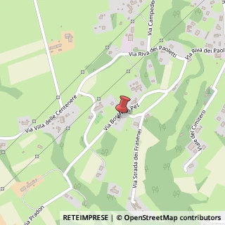 Mappa Via Strada dei Vanin, 2, 32030 Cesiomaggiore, Belluno (Veneto)