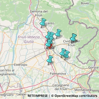 Mappa Via Milazzo, 33100 Udine UD, Italia (9.46091)