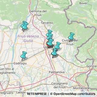 Mappa Via Milazzo, 33100 Udine UD, Italia (10.05182)