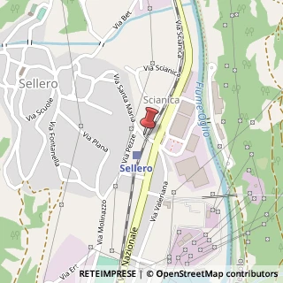 Mappa Via Nazionale, 4, 25050 Sellero, Brescia (Lombardia)