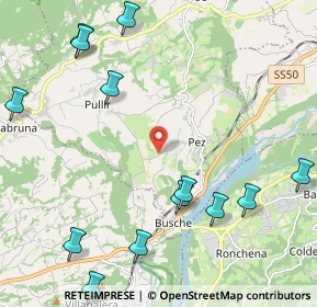 Mappa Villa delle Centenere, 32030 Cesiomaggiore BL, Italia (2.76231)