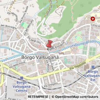 Mappa Corso Ausugum, 66, 38051 Borgo Valsugana, Trento (Trentino-Alto Adige)