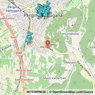 Mappa Via Cismon, 38057 Pergine Valsugana TN, Italia (0.7045)