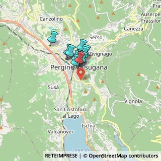 Mappa Via Cismon, 38057 Pergine Valsugana TN, Italia (1.07692)