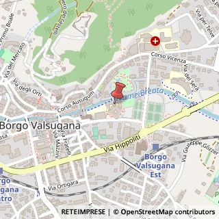 Mappa Via XXIV Maggio, 7, 38051 Borgo Valsugana, Trento (Trentino-Alto Adige)