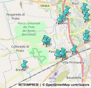 Mappa Via Venceslao Menazzi Moretti, 33037 Pasian di Prato UD, Italia (2.74056)