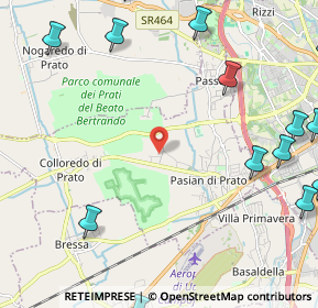 Mappa Via Venceslao Menazzi Moretti, 33037 Pasian di Prato UD, Italia (3.6155)