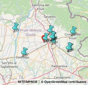 Mappa Via Venceslao Menazzi Moretti, 33037 Pasian di Prato UD, Italia (11.20364)