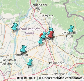 Mappa Via Venceslao Menazzi Moretti, 33037 Pasian di Prato UD, Italia (12.34429)