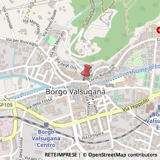 Mappa Corso Ausugum, 24, 38051 Borgo Valsugana, Trento (Trentino-Alto Adige)