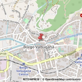 Mappa Corso Ausugum, 2, 38051 Borgo Valsugana, Trento (Trentino-Alto Adige)