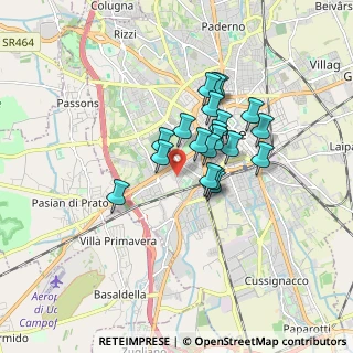 Mappa Via Vipacco, 33100 Udine UD, Italia (1.226)