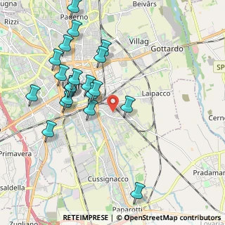 Mappa Via Romans, 33100 Udine UD, Italia (2.073)