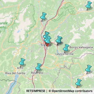 Mappa Via Dante Sartori, 38122 Trento TN, Italia (16.48769)