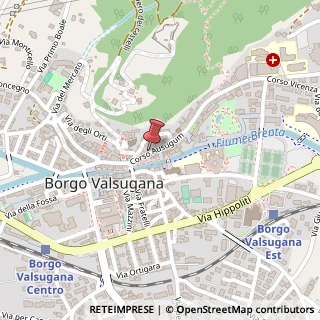 Mappa Corso Ausugum, 43, 38051 Borgo Valsugana, Trento (Trentino-Alto Adige)
