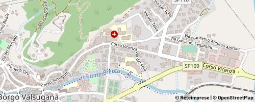 Mappa Borgo Valsugana
