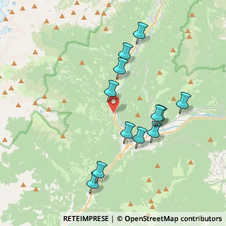 Mappa Frazione Verdesina, 38094 Porte di Rendena TN, Italia (3.77167)
