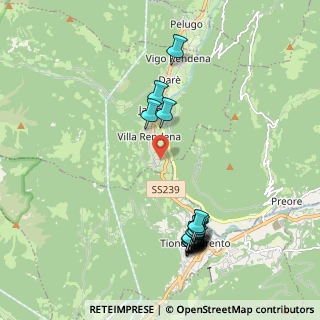 Mappa Frazione Verdesina, 38094 Porte di Rendena TN, Italia (2.312)