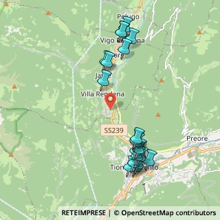 Mappa Frazione Verdesina, 38094 Porte di Rendena TN, Italia (2.207)