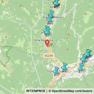 Mappa Frazione Verdesina, 38094 Porte di Rendena TN, Italia (2.88154)