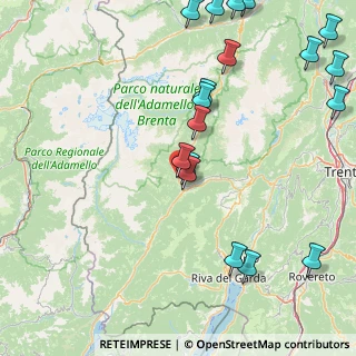Mappa Frazione Verdesina, 38094 Porte di Rendena TN, Italia (21.74389)
