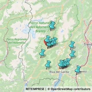 Mappa Frazione Verdesina, 38094 Porte di Rendena TN, Italia (14.06706)