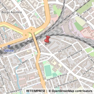 Mappa Via Pradamano, 4a, 33100 Udine, Udine (Friuli-Venezia Giulia)