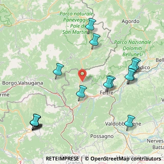 Mappa Frazione di Sorriva, 32030 Sovramonte BL, Italia (20.36875)