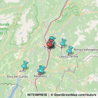 Mappa Via Marsala, 38122 Trento TN, Italia (8.33273)