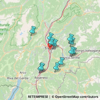 Mappa Via Marsala, 38122 Trento TN, Italia (12.16)