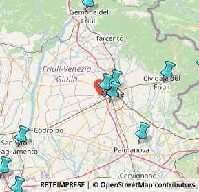 Mappa Via Arturo Malignani, 33037 Pasian di Prato UD, Italia (27.185)