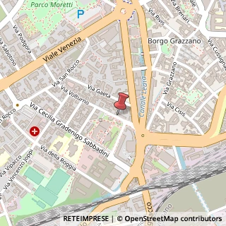 Mappa Via Volturno, 29, 33100 Udine, Udine (Friuli-Venezia Giulia)