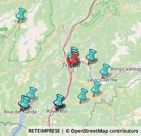 Mappa Via Giacomo Matteotti, 38100 Trento TN, Italia (15.782)