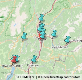 Mappa Via Giacomo Matteotti, 38100 Trento TN, Italia (13.44692)