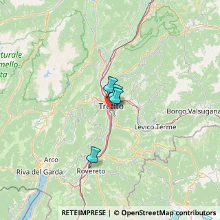 Mappa Via Matteotti, 38122 Trento TN, Italia (44.22056)