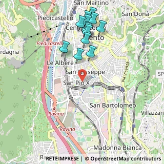 Mappa Via Matteotti, 38122 Trento TN, Italia (1.09923)