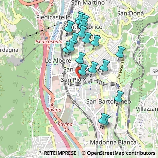 Mappa Via Giacomo Matteotti, 38100 Trento TN, Italia (0.9575)