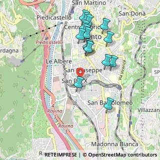 Mappa Via Matteotti, 38122 Trento TN, Italia (0.98313)