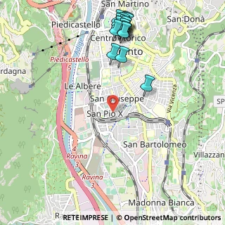 Mappa Via Matteotti, 38122 Trento TN, Italia (1.30588)