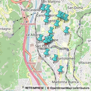 Mappa Via Giacomo Matteotti, 38100 Trento TN, Italia (0.89941)
