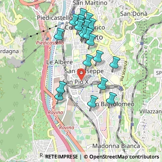 Mappa Via Giacomo Matteotti, 38100 Trento TN, Italia (0.995)